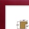 4x6 Picture Frame, Colori 75 0.75 Inch MDF Moulding, Wall Display Frame for Art, Posters, or Photos by wallsthatspeak